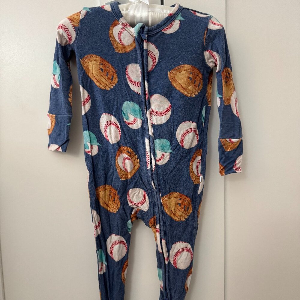 Posh Peanut Baseball Romper